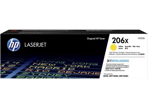 Genuine HP 206X Yellow Toner