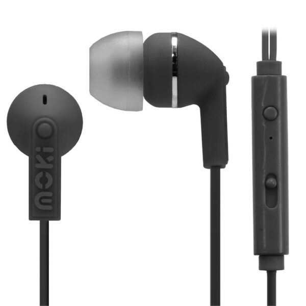 Moki Noise IsoEarbuds Mic Bk