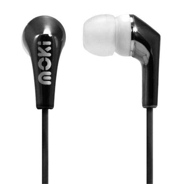 Moki Metallics Earphone Black