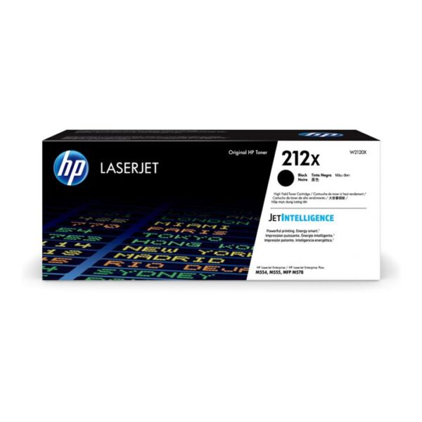 Genuine HP 212X (W2120X) Black Toner