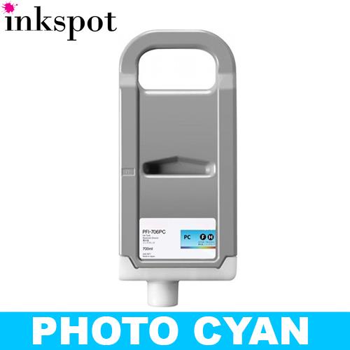 Canon Compatible PFI706 Photo Cyan