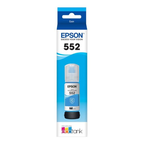 Genuine Epson T552 Cyan