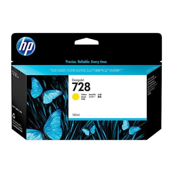 Genuine HP 728 Yellow