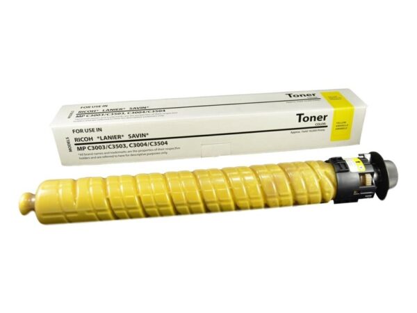 Genuine Ricoh MPC3003 Yellow Toner