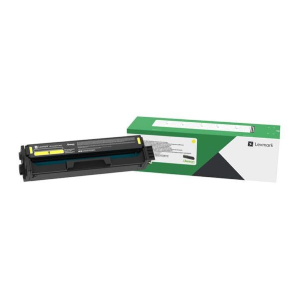 Genuine Lexmark 203X (20N3XY0) High Yield Yellow Toner