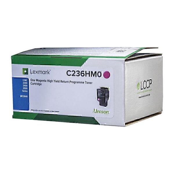 Genuine Lexmark C236 (C2360M0) Magenta Toner