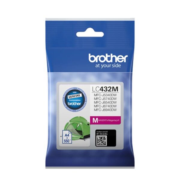 Genuine Brother LC432 Magenta