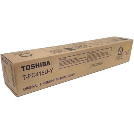 Genuine Toshiba TFC415 Yellow Toner