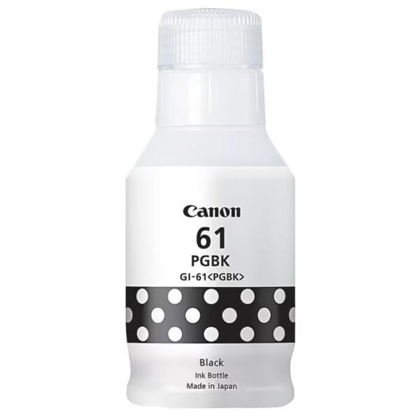 Genuine Canon GI61 (GI61PGBK) Black Ink Bottle