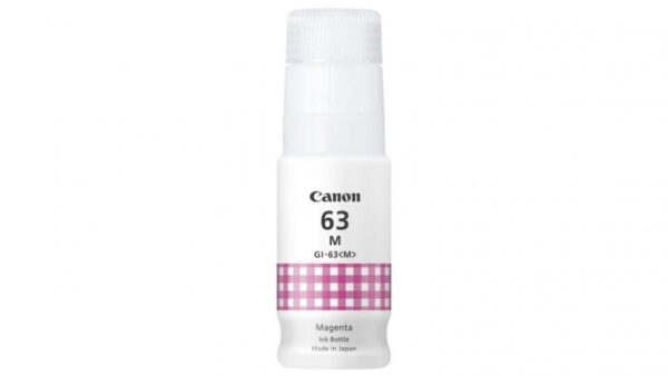 Genuine Canon GI63 (GI63M) Magenta Ink Bottle