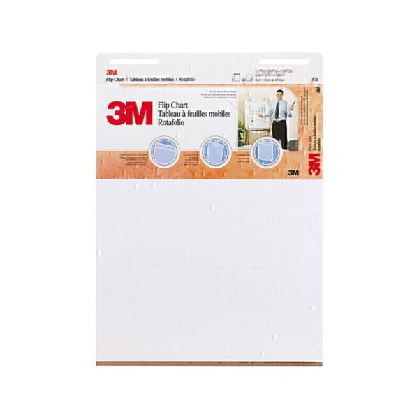 Post-It Flip Chart White 635 x 762mm – Box of 2