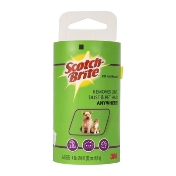 Scotch-Brite Pet Lint Roller Refill 56 sheets – Box of 6