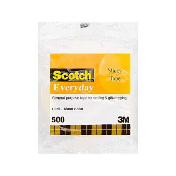 Scotch Tape 502 18mmX66M Bx8