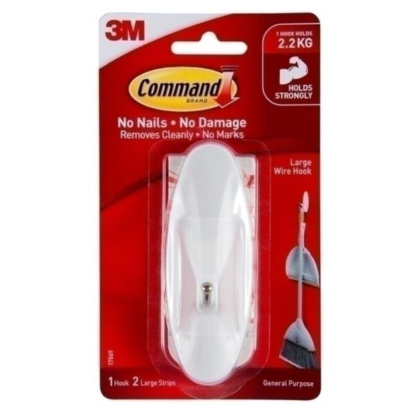 Command 17069 Large Wire Hook – Box of 4