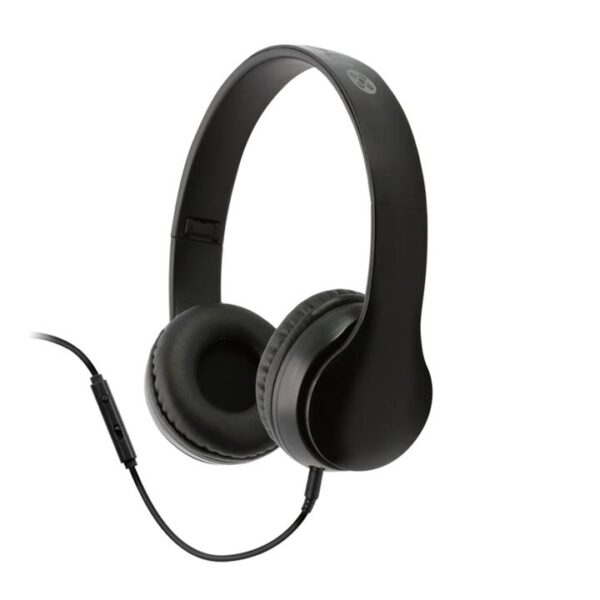 Moki Flip Wired Headphones – Black