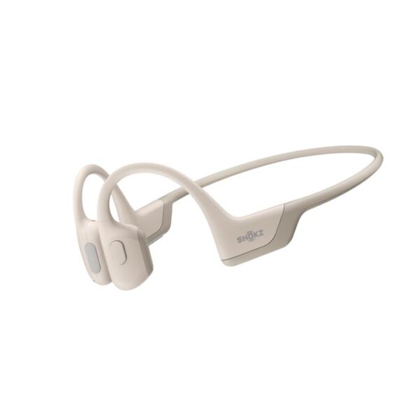 SHOKZ OpenRun Pro Bone Conduction Sports Bluetooth Headphones – Beige