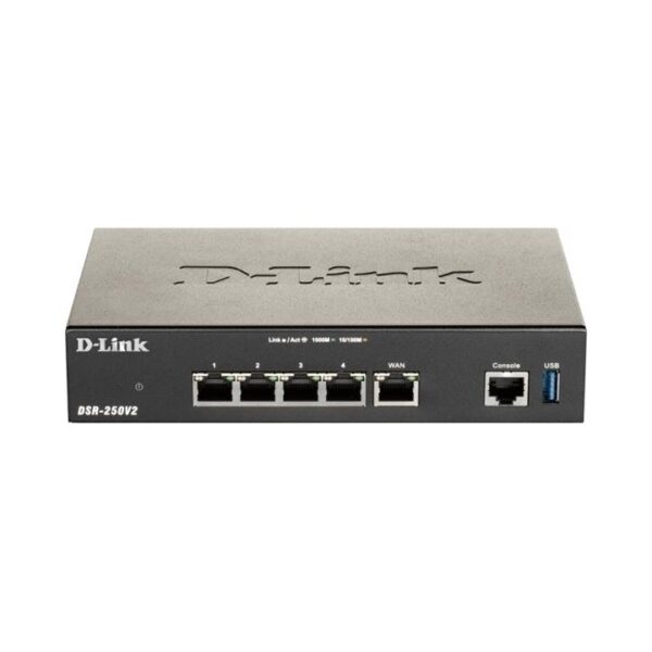 D-Link DSR-250V2 5-Gigabit Port VPN Router