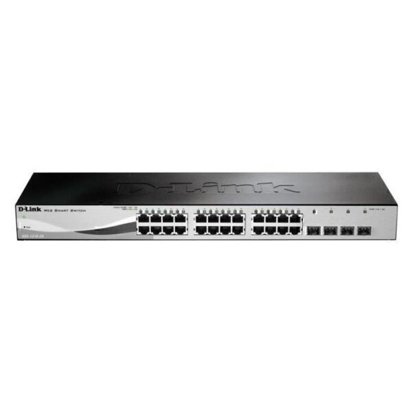 D-Link 28-Port Gigabit Smart Managed Switch with 28 RJ45