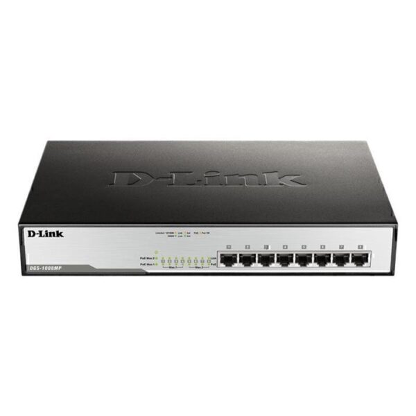 D-Link 8-Port Gigabit PoE Unmanaged Switch with 140W PoE