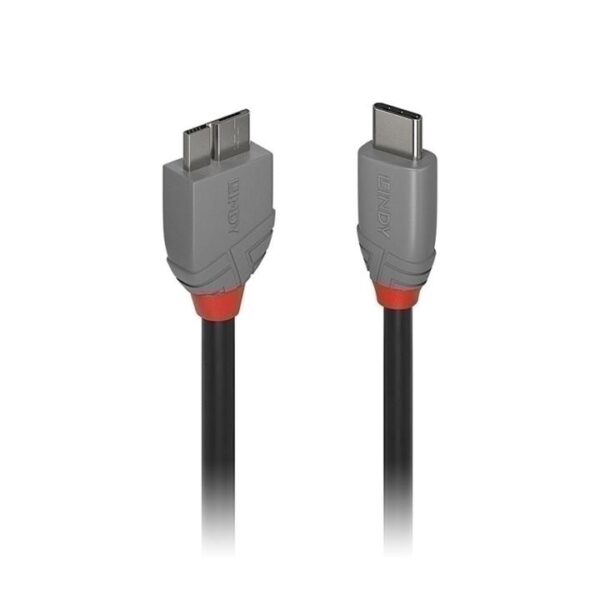 Lindy 2m USB-C to Micro-B Cable – Anthra Line