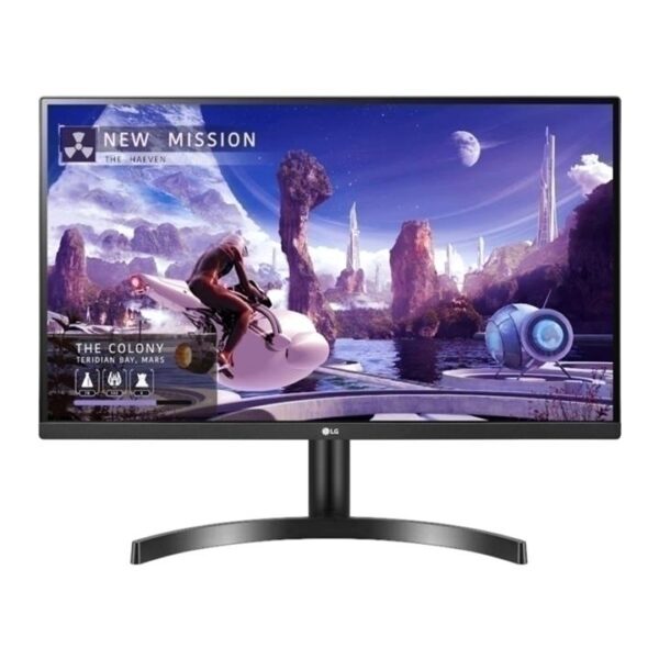 LG 27” 27QN600B QHD IPS LED Monitor – 2560×1440 (16:9) / 5ms / 75Hz / VESA