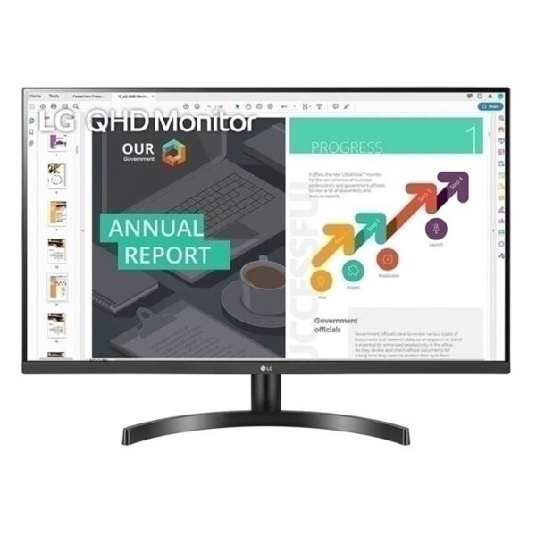 LG 32” 32QN600B QHD IPS LED Monitor – 2560×1440 (16:9) / 5ms / 75Hz / VESA