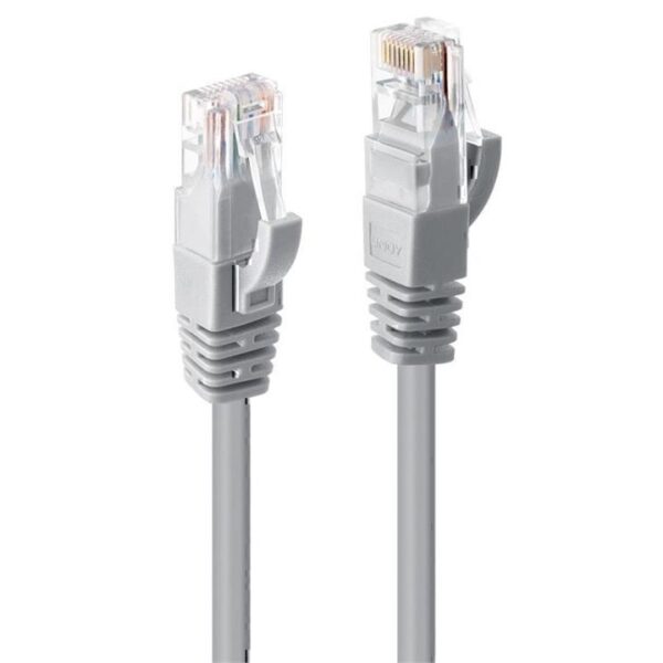 Lindy 0.3m CAT6 U/UTP Gigabit Network Cable – Grey