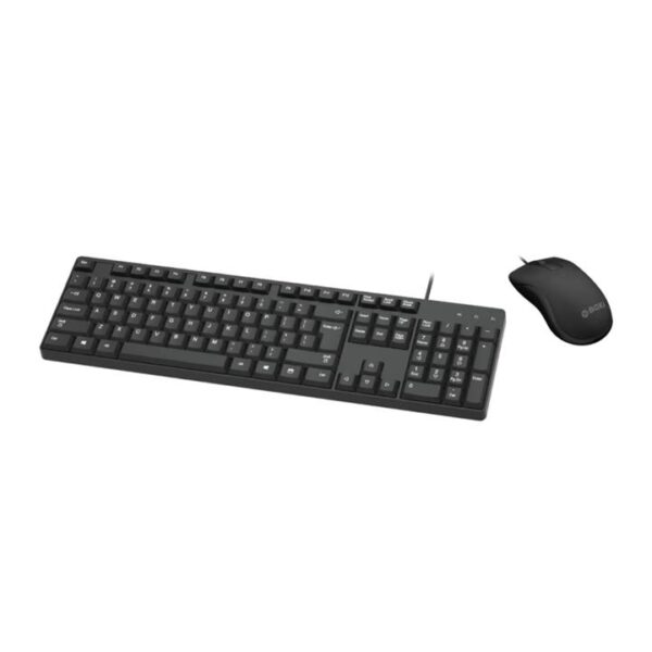 Moki Wired Keyboard & Mouse Combo – Black