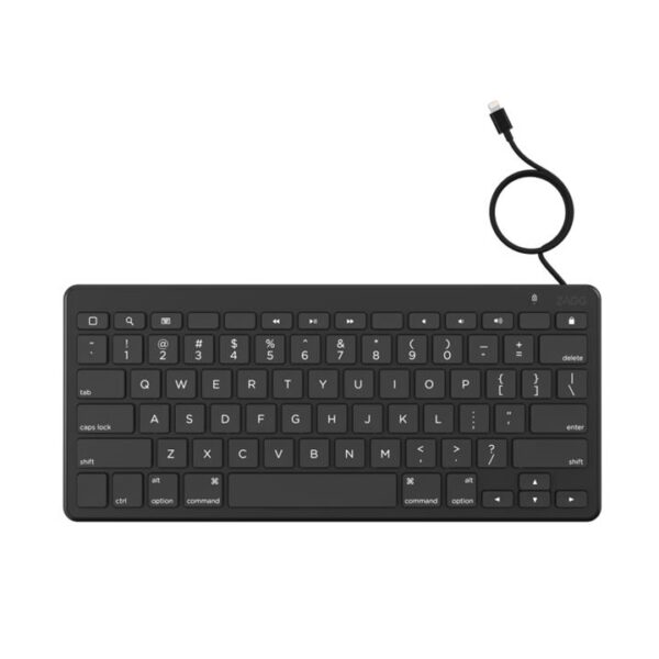 Zagg Wired Lightning Tablet Keyboard