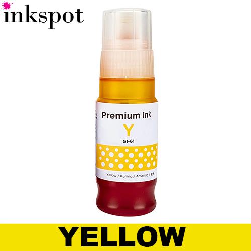 Canon Compatible GI61 Yellow Ink Bottle