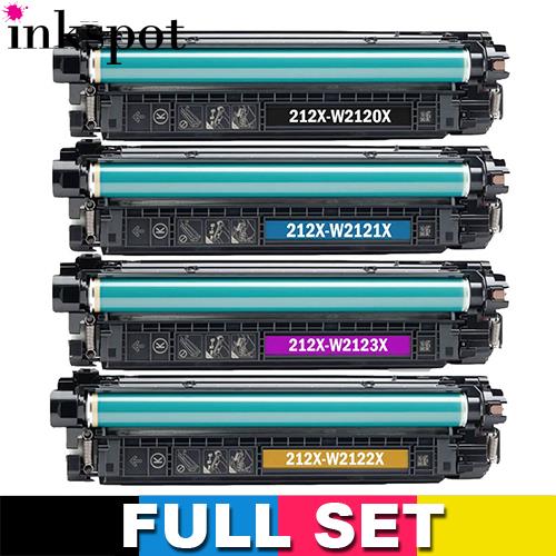 HP Remanufactured W2120X-W2123X(212X) Toner Value Pack