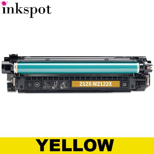 HP Remanufactured W2122X/212X Yellow Toner