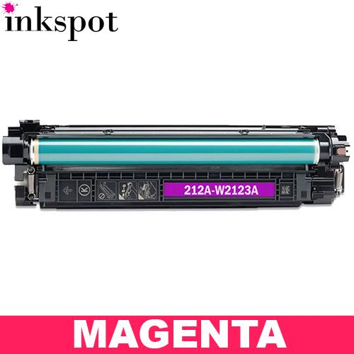 HP Remanufactured W2123A/212A Magenta Toner