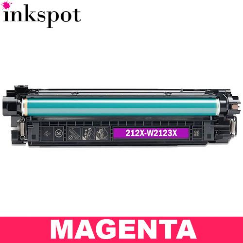 HP Remanufactured W2123X/212X Magenta Toner