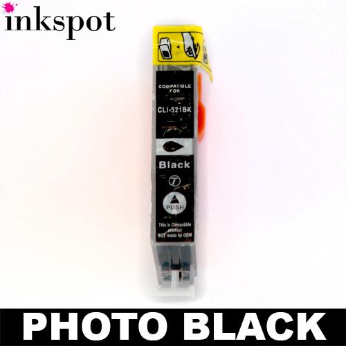 Canon Compatible CLI 521 Photo Black