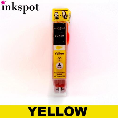 Canon Compatible CLI 521 Yellow