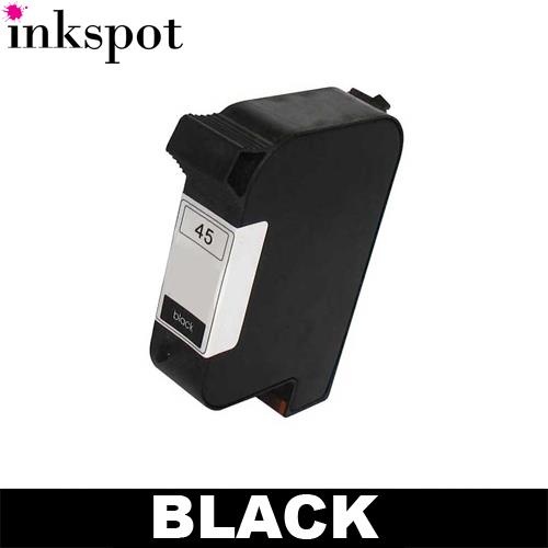 HP Remanufactured 45 Black