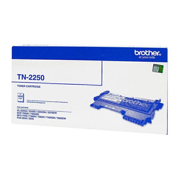 Genuine Brother TN2250 Black Toner