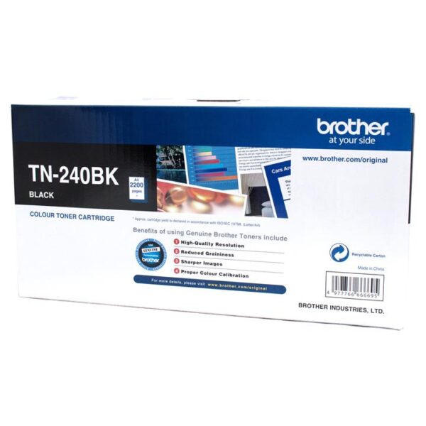 Genuine Brother TN240 Black Toner