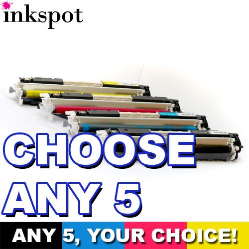 HP Compatible 310A-313A(126A) Toner 5 Pack