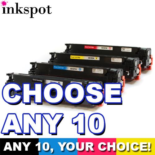 HP Compatible 320A-323A(128A) Toner 10 Pack