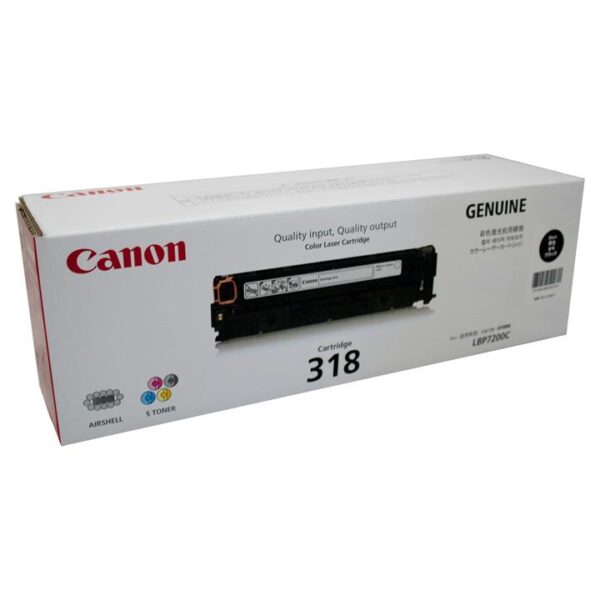 Genuine Canon CART318 Black Toner