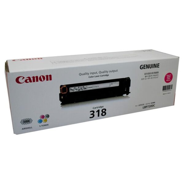 Genuine Canon CART318 Magenta Toner