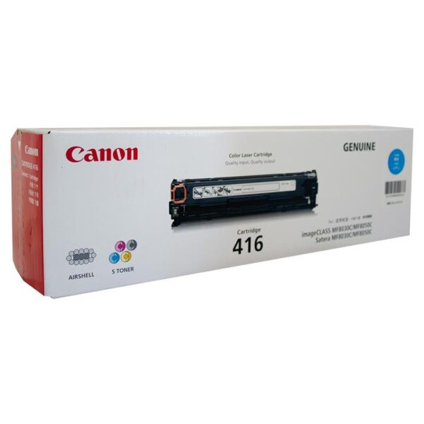 Genuine Canon CART416 Cyan Toner