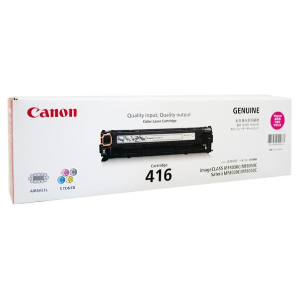 Genuine Canon CART416 Magenta Toner