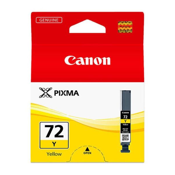 Genuine Canon PGI72 Yellow