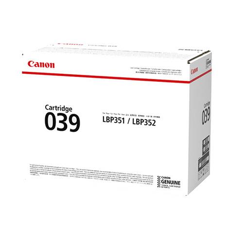 Genuine Canon CART039 Black Toner