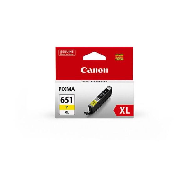 Genuine Canon CLI 651 XL Yellow