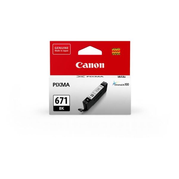 Genuine Canon CLI 671 Black