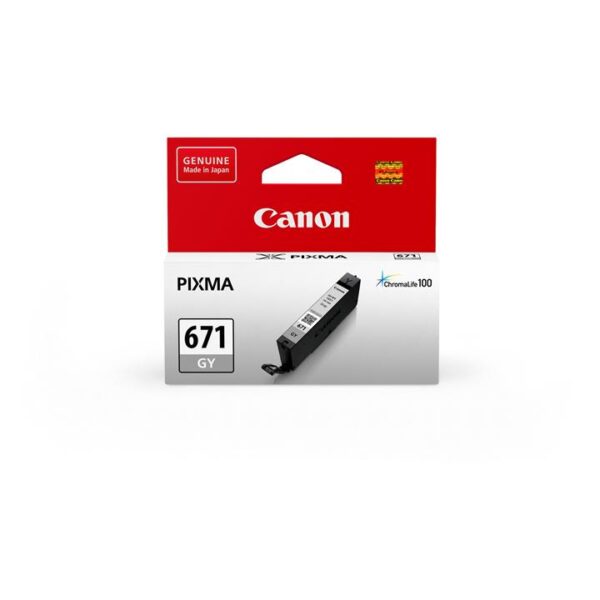 Genuine Canon CLI 671 Grey